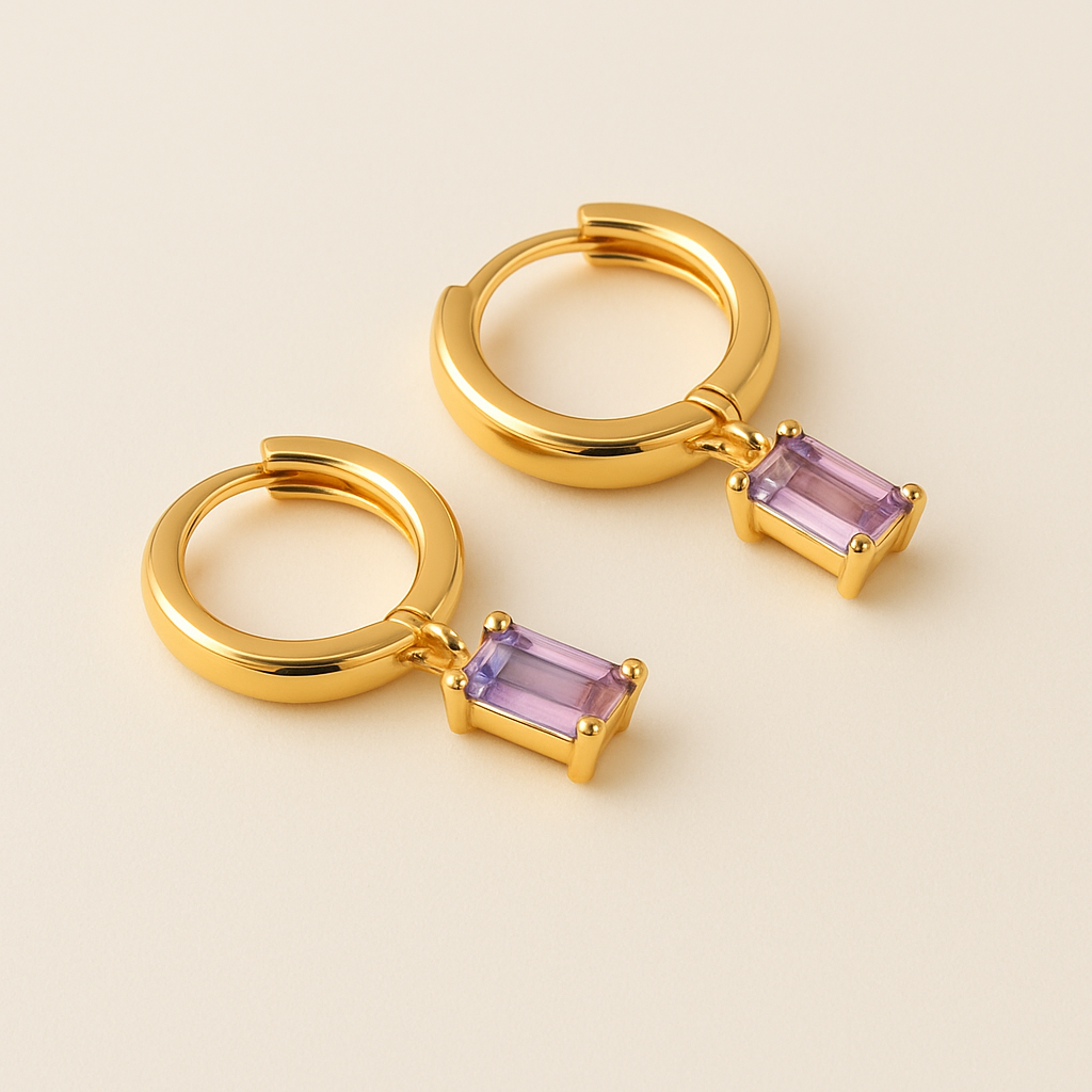 BELLA Birthstone Hoops