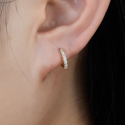 EDITH Hoops with Zirconia