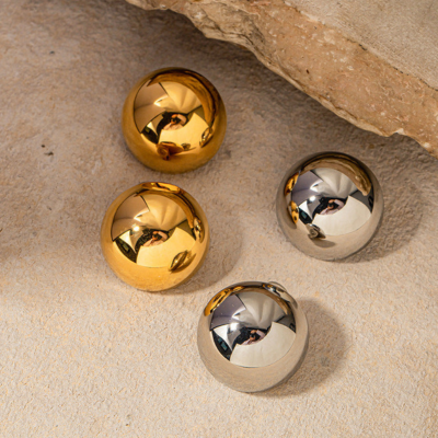 KIM Round Earrings