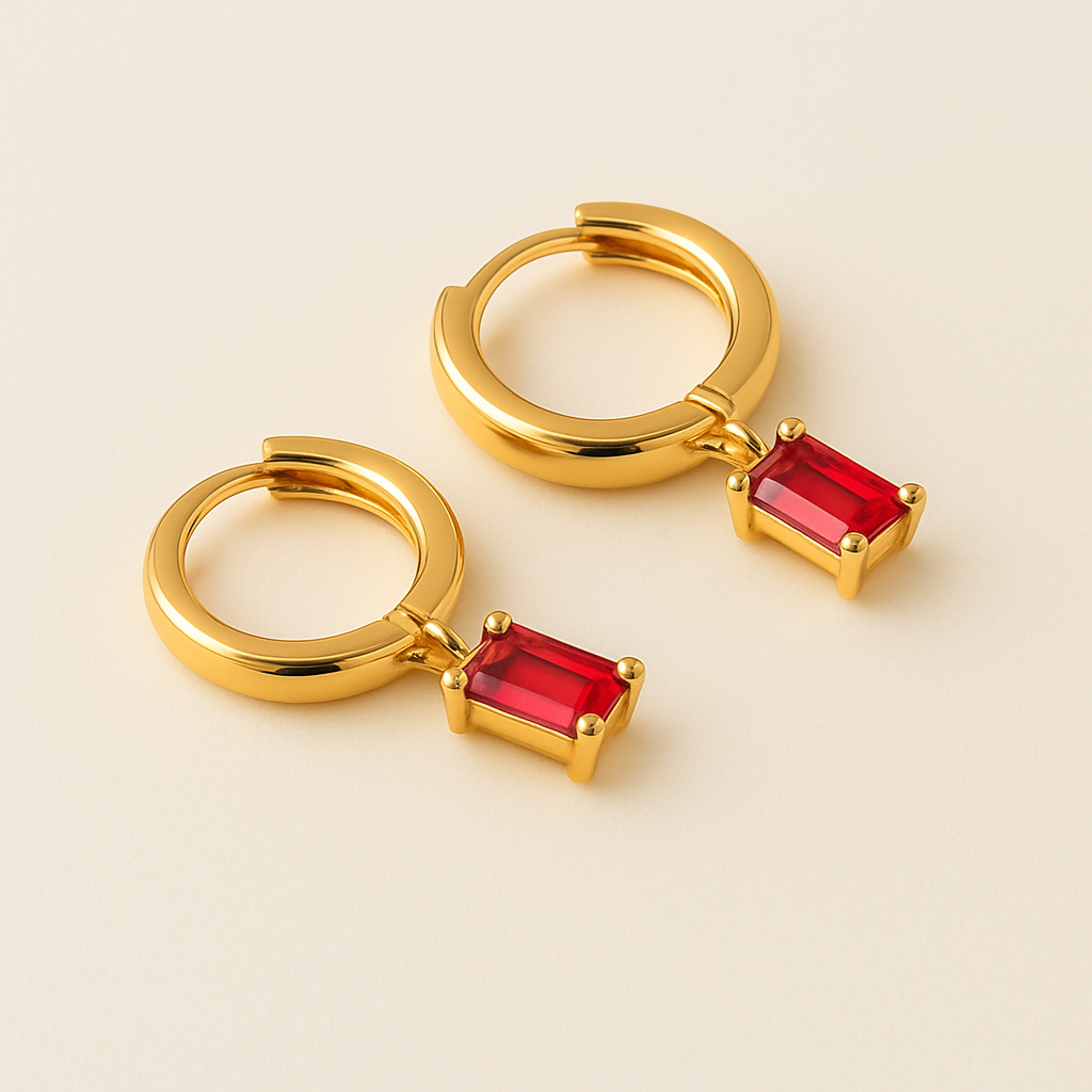 BELLA Birthstone Hoops