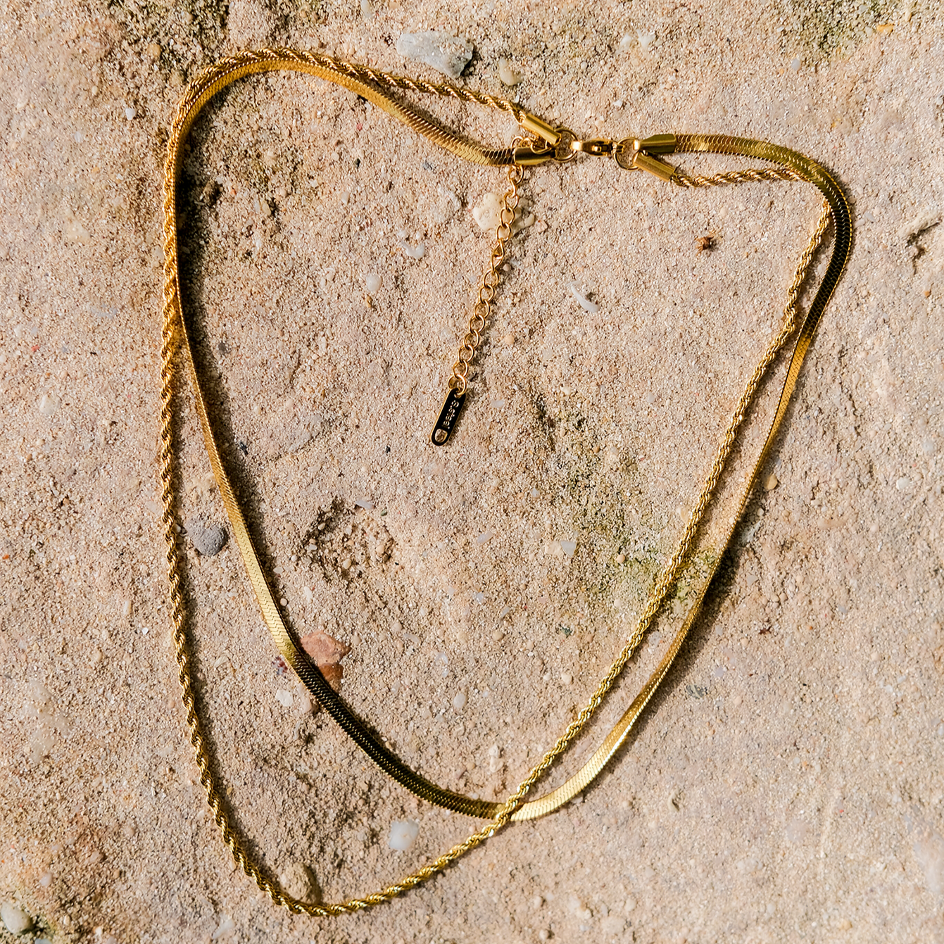 HAILEY Layered Golden Necklace