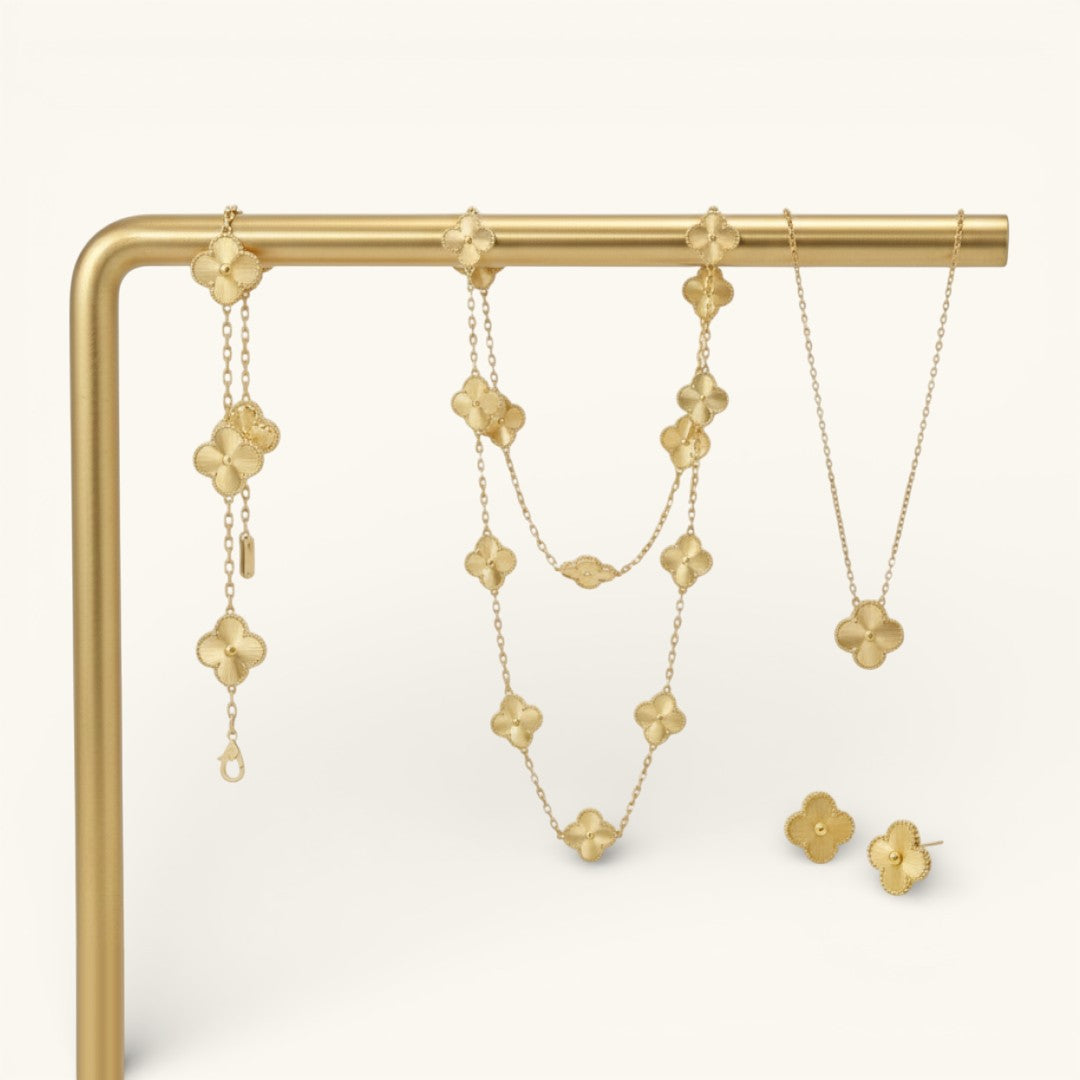 Clover set gold