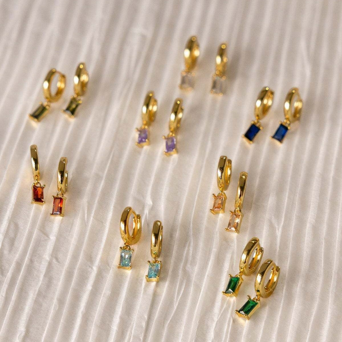BELLA Birthstone Hoops