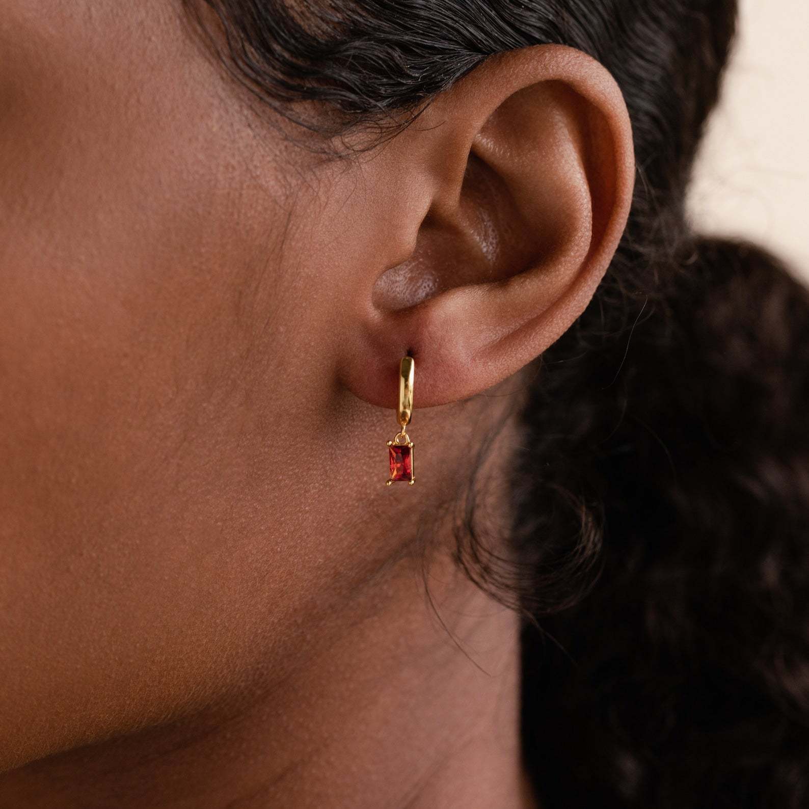 BELLA Birthstone Hoops