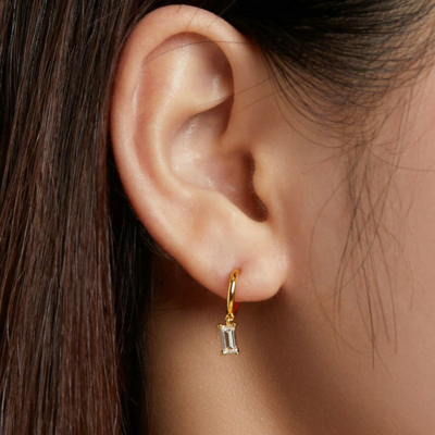 HARLEY White Diamond Earrings