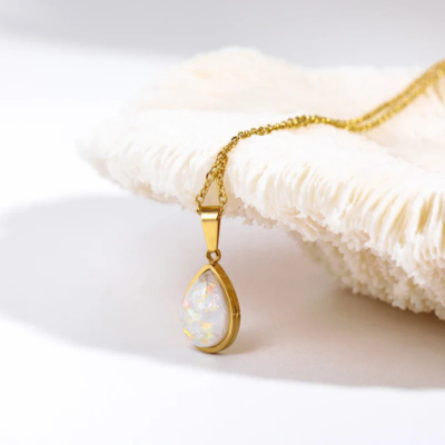 OCEAN Golden Drop Necklace