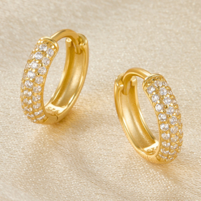 HARRIET Hoops with Zirconia
