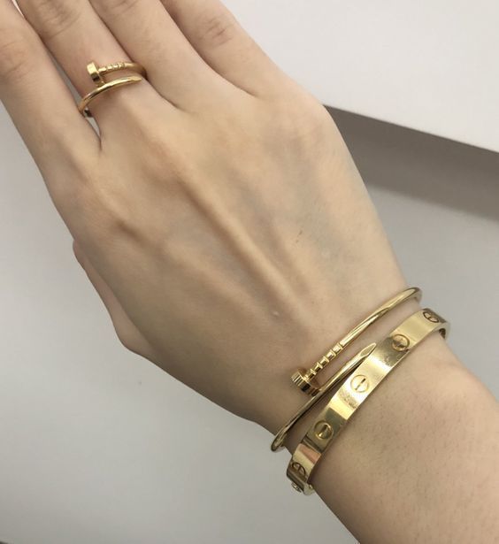 NAIL | Rose Gold Bracelet Thin