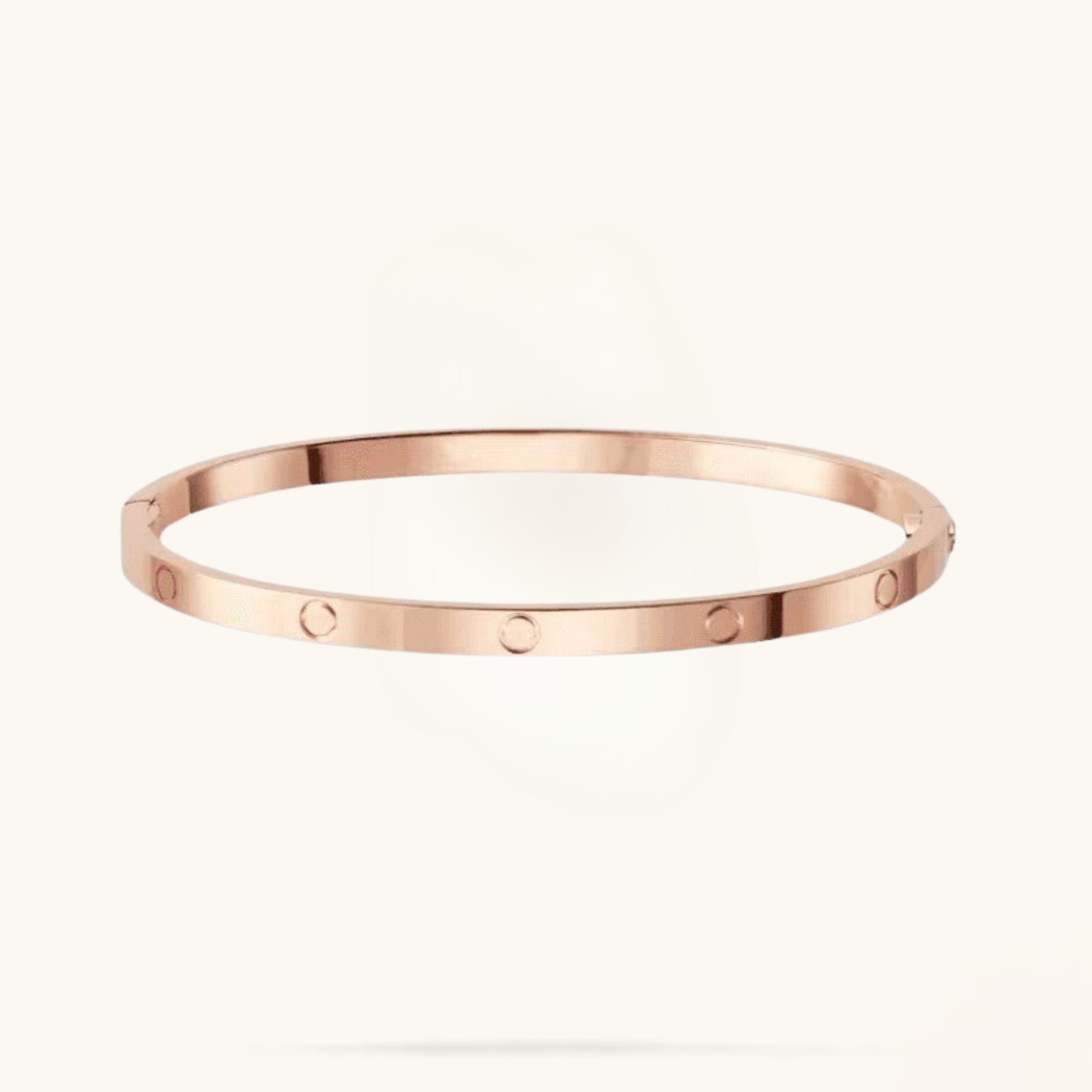 VALENCIA Refined | Rose Gold Bracelet Thin