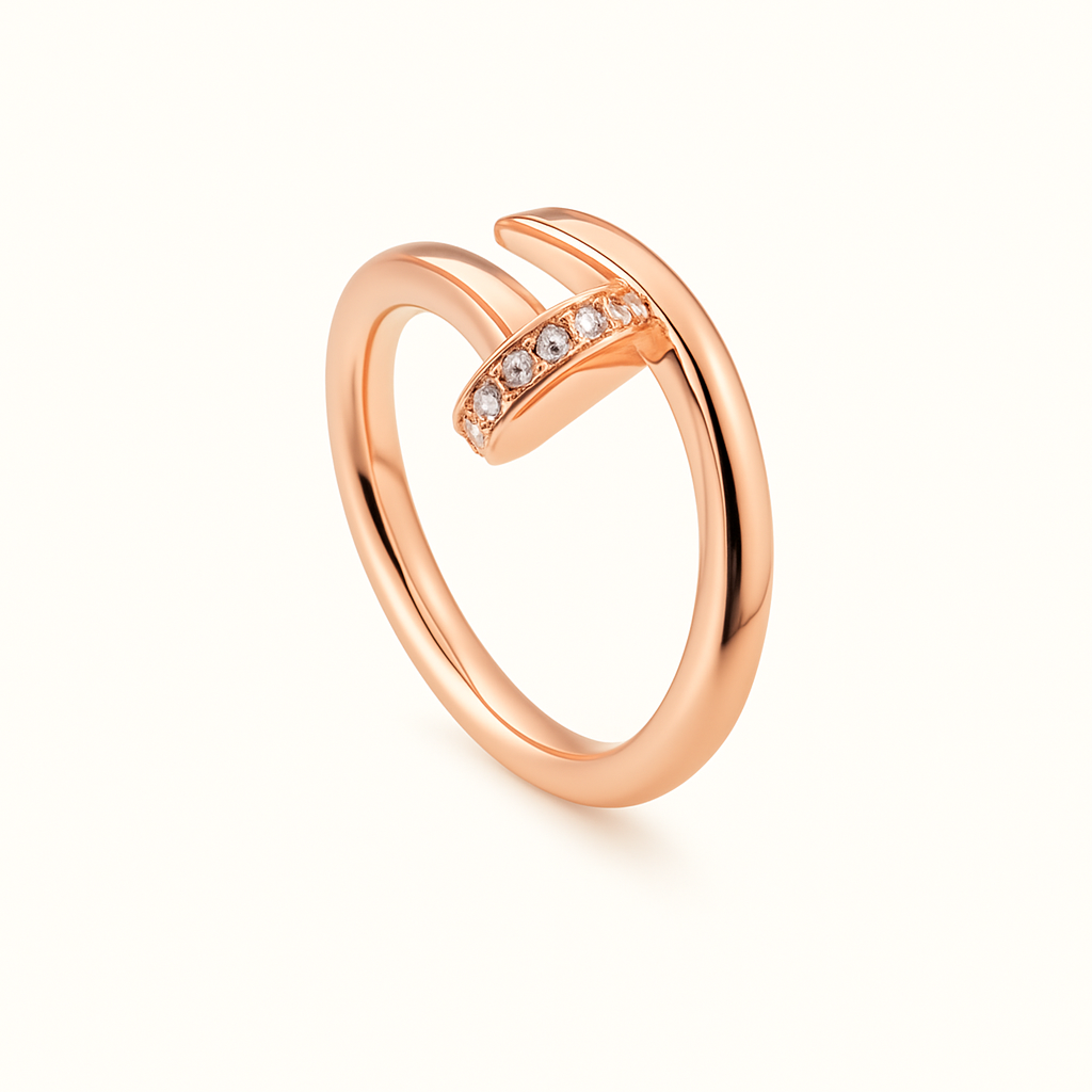 NAIL Ring with Zirconia