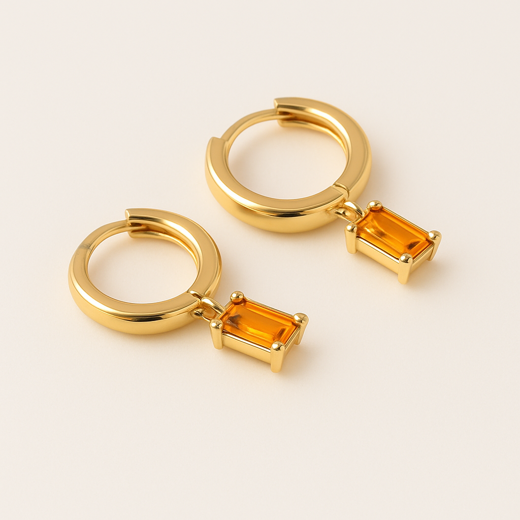 BELLA Birthstone Hoops