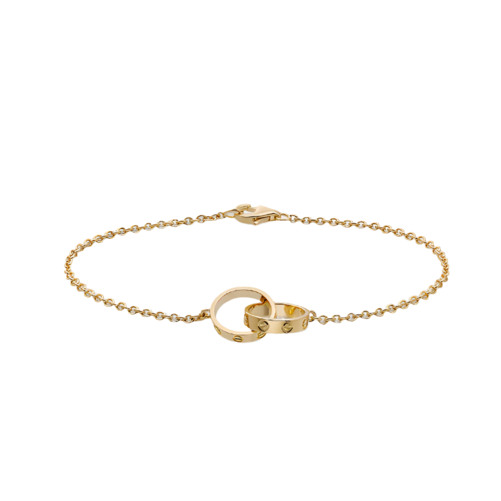 LOVE Double Ring Bracelet