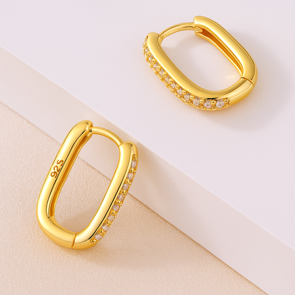 ANNA Squared Hoops