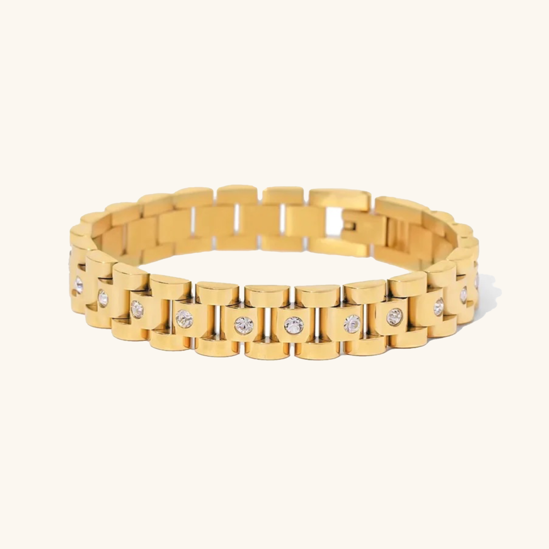 Mita Gold Watchband Bracelet