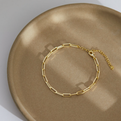 MAUI Golden Paperclip Bracelet