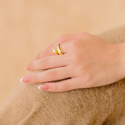 CORA Adjustable Statement Ring