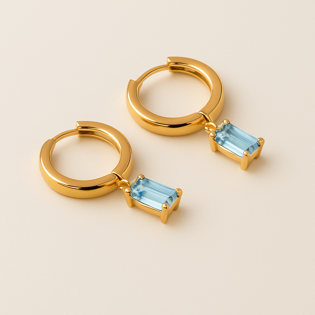 BELLA Birthstone Hoops